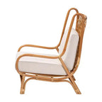 Sedia Helina Rattan Accent color miele chiaro bali & pari