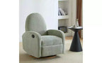 Christopher Knight Home Levi Poltrona Reclinabile Girevole a 360° e Girevole Verde Chiaro