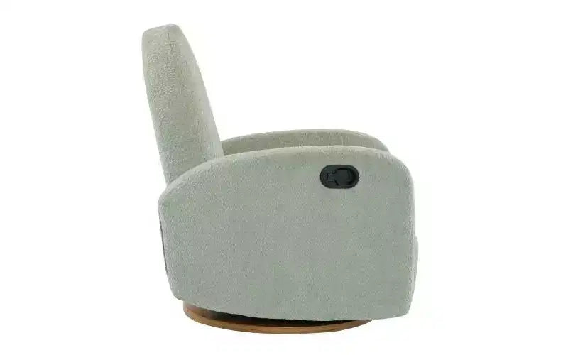 Christopher Knight Home Levi Poltrona Reclinabile Girevole a 360° e Girevole Verde Chiaro