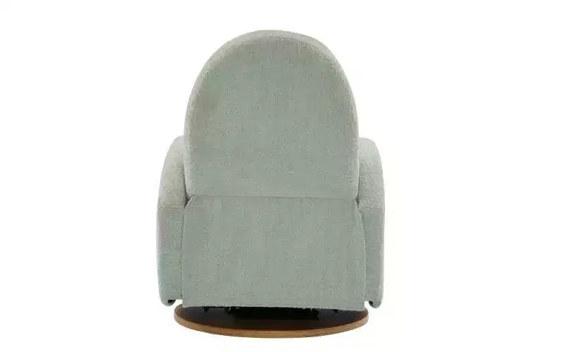 Christopher Knight Home Levi Poltrona Reclinabile Girevole a 360° e Girevole Verde Chiaro