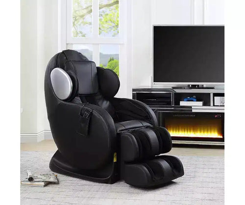 Poltrona reclinabile Pacari Acme Furniture in pelle PU nera