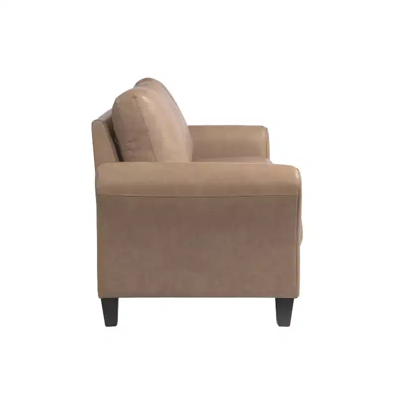 Lifestyle Solutions Divano Willow in pelle vegana marrone chiaro