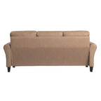 Lifestyle Solutions Divano Willow in pelle vegana marrone chiaro