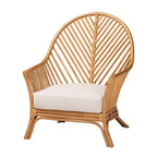 Poltrona in Rattan chiara miele bali & pari Lisabon