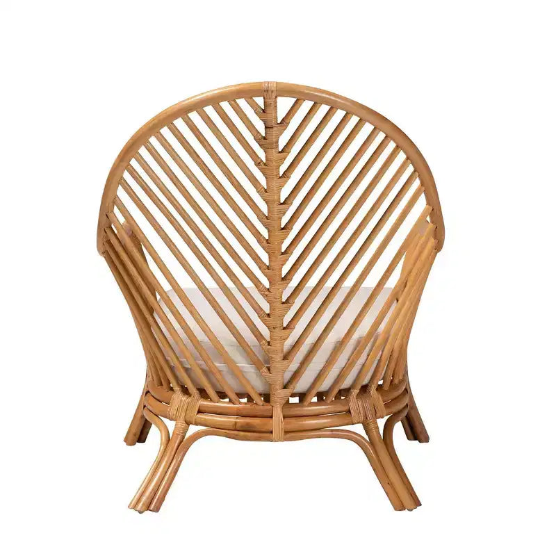 Poltrona in Rattan chiara miele bali & pari Lisabon