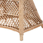 bali & pari Sedia a braccioli in rattan intrecciato Casilda Naturale