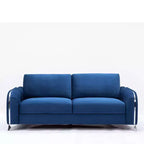 Divano Wenona 79" in velluto blu Acme Furniture