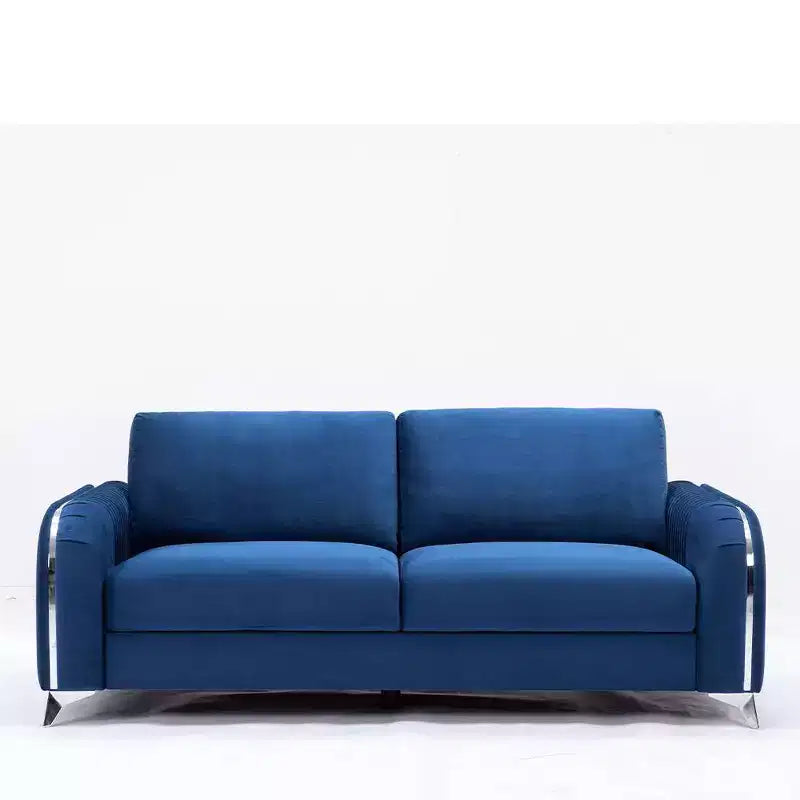 Divano Wenona 79" in velluto blu Acme Furniture