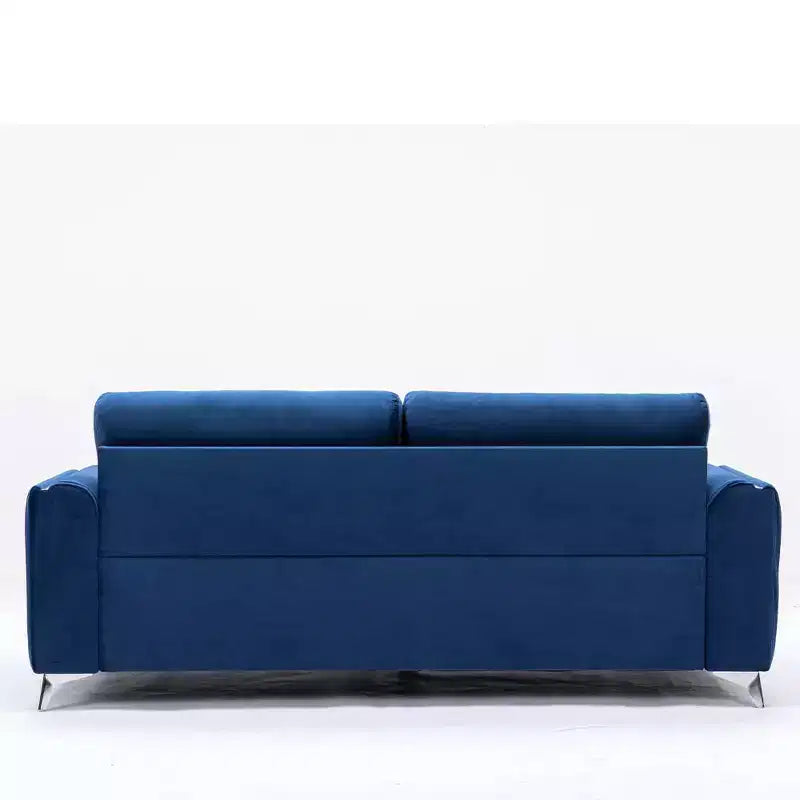Divano Wenona 79" in velluto blu Acme Furniture