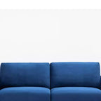 Divano Wenona 79" in velluto blu Acme Furniture