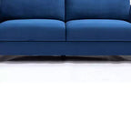 Divano Wenona 79" in velluto blu Acme Furniture