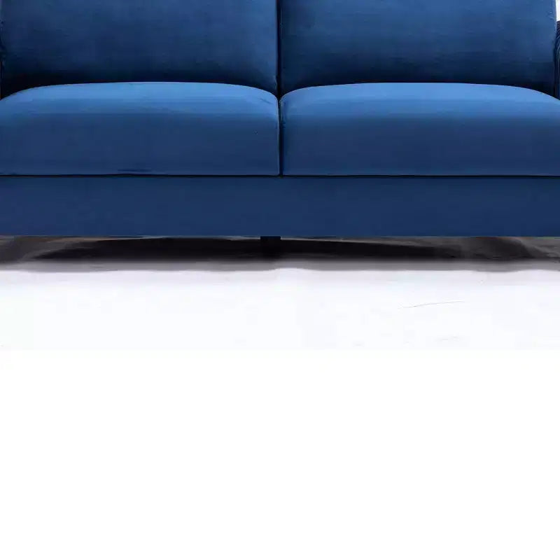Divano Wenona 79" in velluto blu Acme Furniture