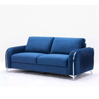 Divano Wenona 79" in velluto blu Acme Furniture