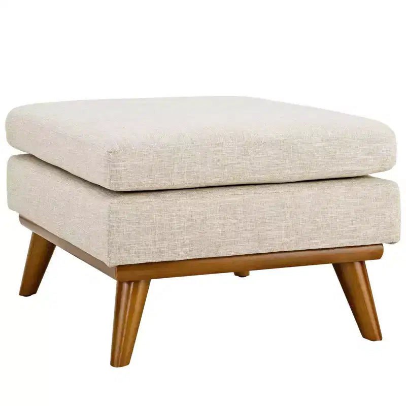 Pouf in tessuto imbottito Engage beige - Modway