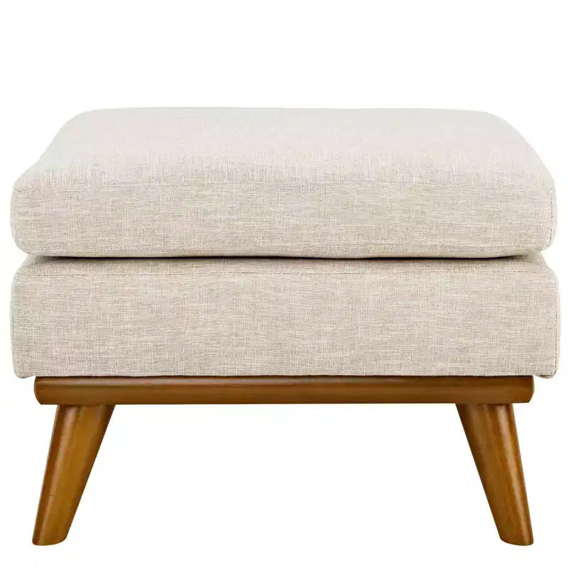 Pouf in tessuto imbottito Engage beige - Modway