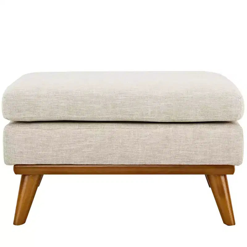 Pouf in tessuto imbottito Engage beige - Modway
