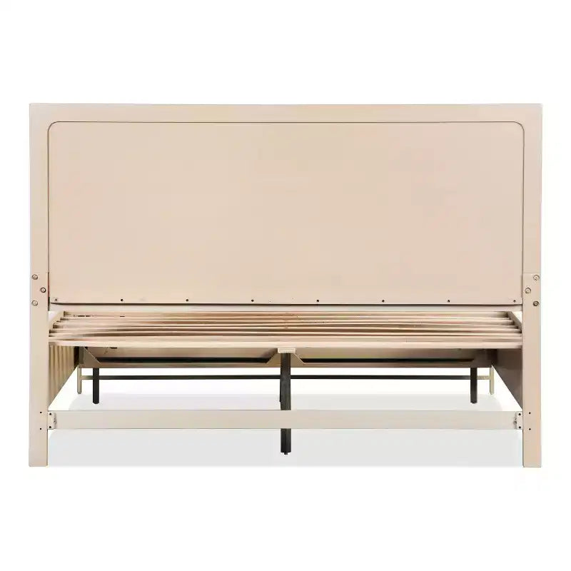 HOMES: Inside + Out Set Camera da Letto Riverstone Mid-Century Modern 3pz King con 2 Comodini Noce
