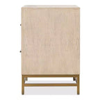 HOMES: Inside + Out Set Camera da Letto Riverstone Mid-Century Modern 3pz King con 2 Comodini Noce