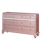 Cassettiera Coleman 7 cassetti oro rosa - HOMES: Inside + Out