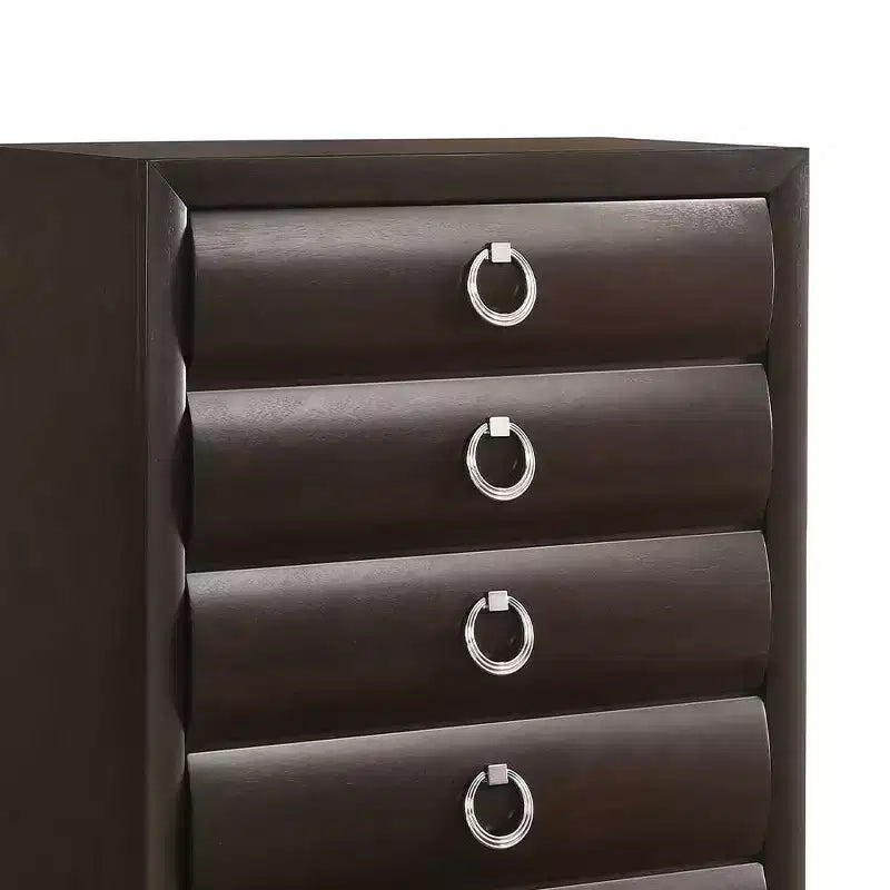 Comò Tablita Acme Furniture Finitura Merlot Scuro