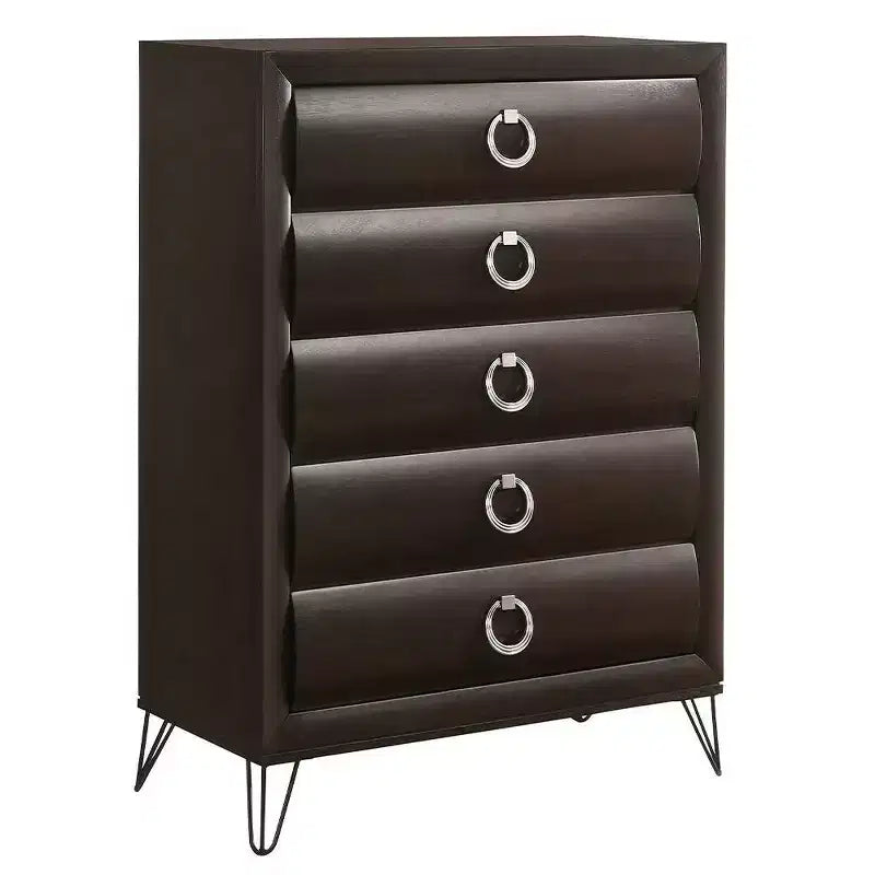 Comò Tablita Acme Furniture Finitura Merlot Scuro