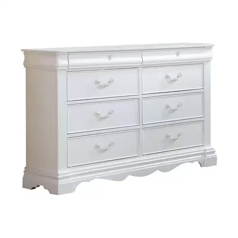 Comò Acme Furniture Estrella da 56" - Finitura bianca