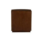 Comodino Powell Chantel a 3 cassetti Noce