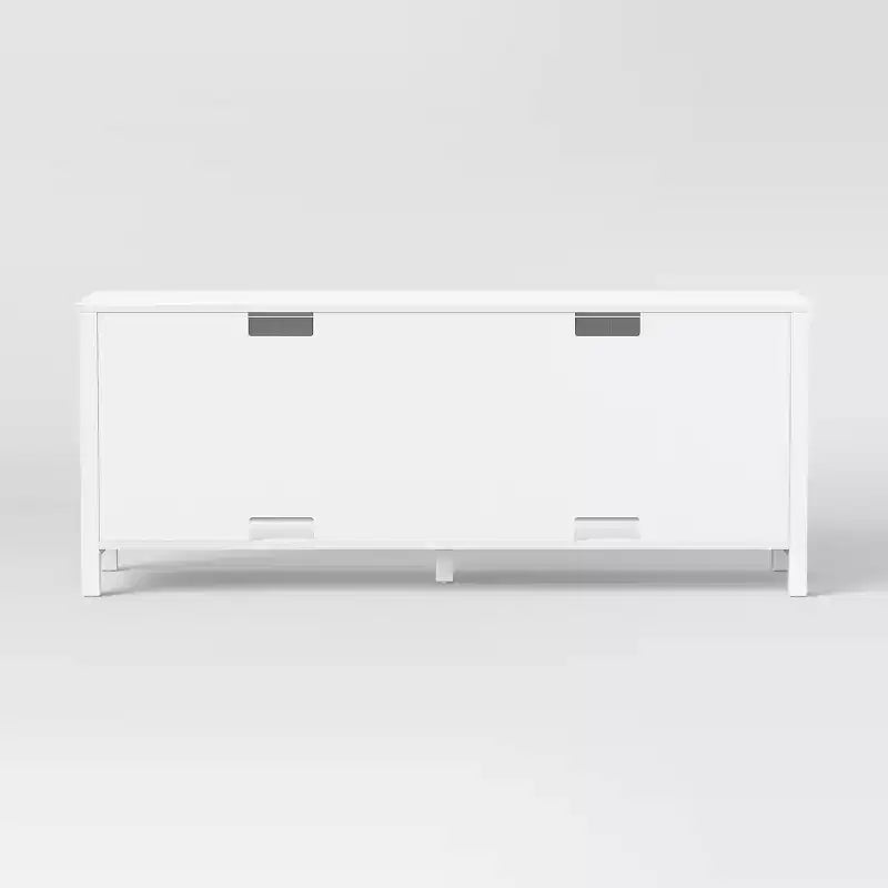 Mobile porta TV tradizionale con ante e ripiani per TV fino a 65" Bianco classico - Room Essentials™