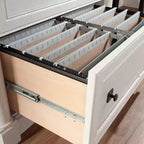 Cassettiera Palladia con apertura laterale - Rovere Glaciale - Sauder
