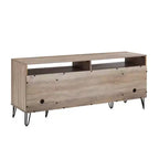 Manhattan Comfort Dumbo Porta TV da 63" per TV fino a 60" Grigio Rustico