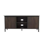 Mobile TV 24/7 Shop At Home Kelson Multi Storage per TV fino a 65": gambe in metallo, gestione cavi, ripiani fissi