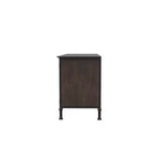 Mobile TV 24/7 Shop At Home Kelson Multi Storage per TV fino a 65": gambe in metallo, gestione cavi, ripiani fissi