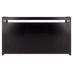 Panca Contenitore Addison a 3 Scomparti - Espresso Scuro - Winsome: Organizzatore da Ingresso, Ottomana in Ecopelle per Camera da Letto