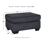 Altari Ottoman Ardesia - Signature Design by Ashley