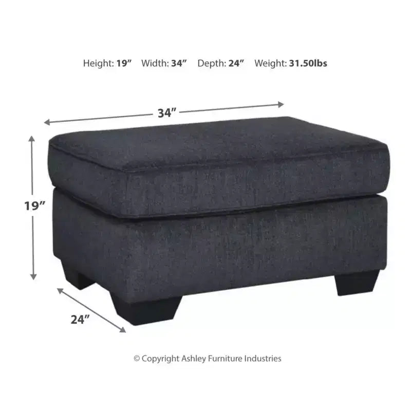 Altari Ottoman Ardesia - Signature Design by Ashley