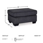 Altari Ottoman Ardesia - Signature Design by Ashley