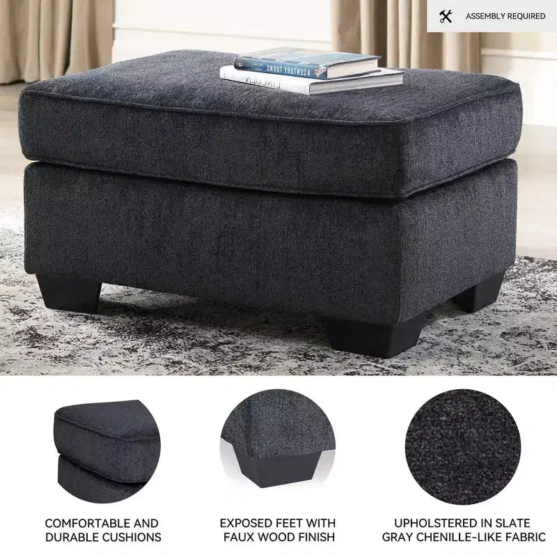 Altari Ottoman Ardesia - Signature Design by Ashley