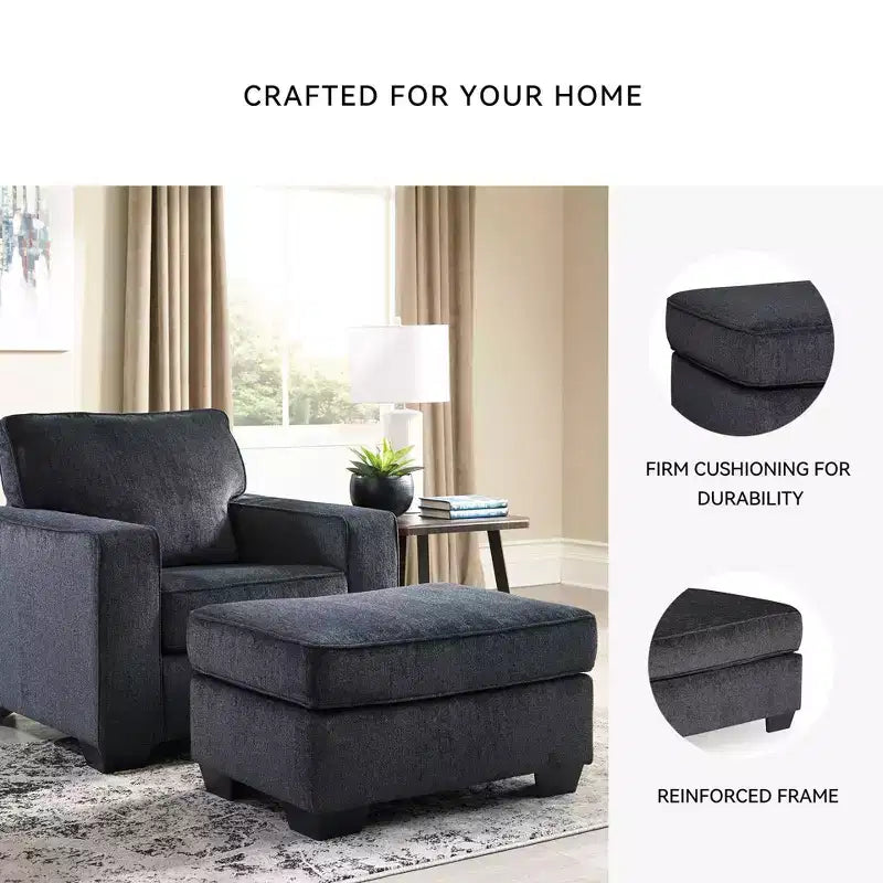Altari Ottoman Ardesia - Signature Design by Ashley
