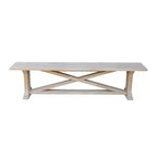 Alexa Bench in legno naturale - International Concepts