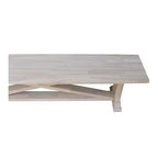 Alexa Bench in legno naturale - International Concepts