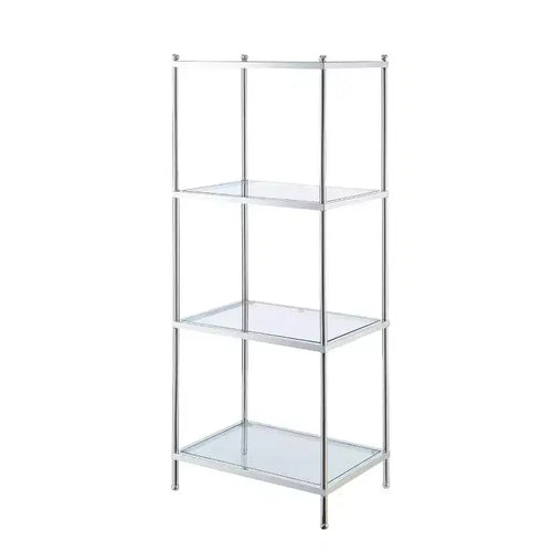 43" Royal Crest 4 Tier Tower Chrome - Breighton Home
