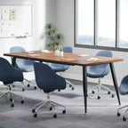 Tavolo da Conferenza Rettangolare LITTLE TREE da 70,86" Marrone Rustico