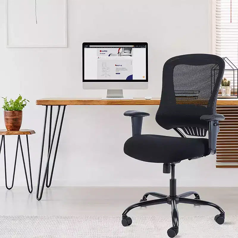 24/7 Shop At Home Sedia da Ufficio Ergonomica Grace: Supporto Lombare Regolabile, Girevole, Rotelle