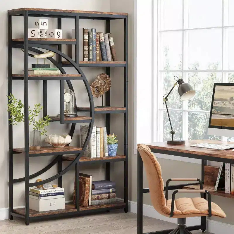 LITTLE TREE Scaffale Etagere a 5 Ripiani da 68,89" Marrone