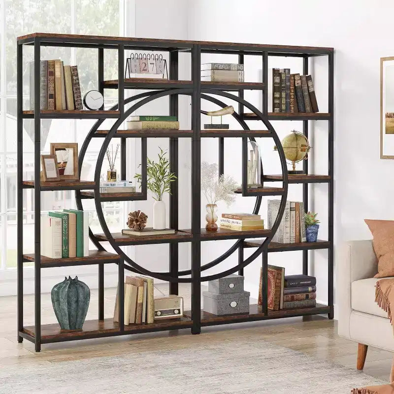 LITTLE TREE Scaffale Etagere a 5 Ripiani da 68,89" Marrone
