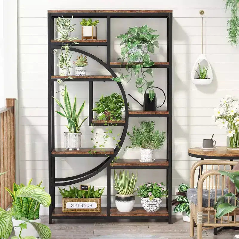LITTLE TREE Scaffale Etagere a 5 Ripiani da 68,89" Marrone