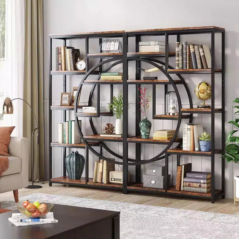 LITTLE TREE Scaffale Etagere a 5 Ripiani da 68,89" Marrone