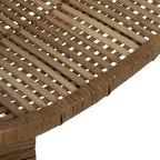Poltrona in Rattan "Storied Home" Naturale: Struttura in Ferro Battuto, Nessun Assemblaggio, Pulizia con Panno Asciutto, Uso Adulti