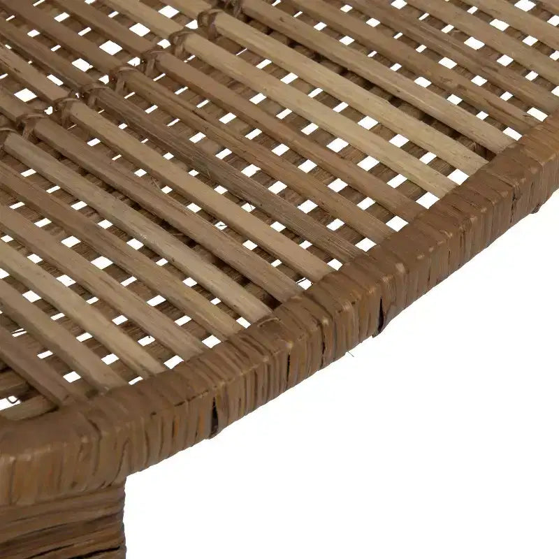 Poltrona in Rattan "Storied Home" Naturale: Struttura in Ferro Battuto, Nessun Assemblaggio, Pulizia con Panno Asciutto, Uso Adulti