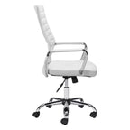 Sedia da ufficio Polaris bianca - ZM Home